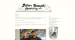 Desktop Screenshot of blog.jilliantamaki.com